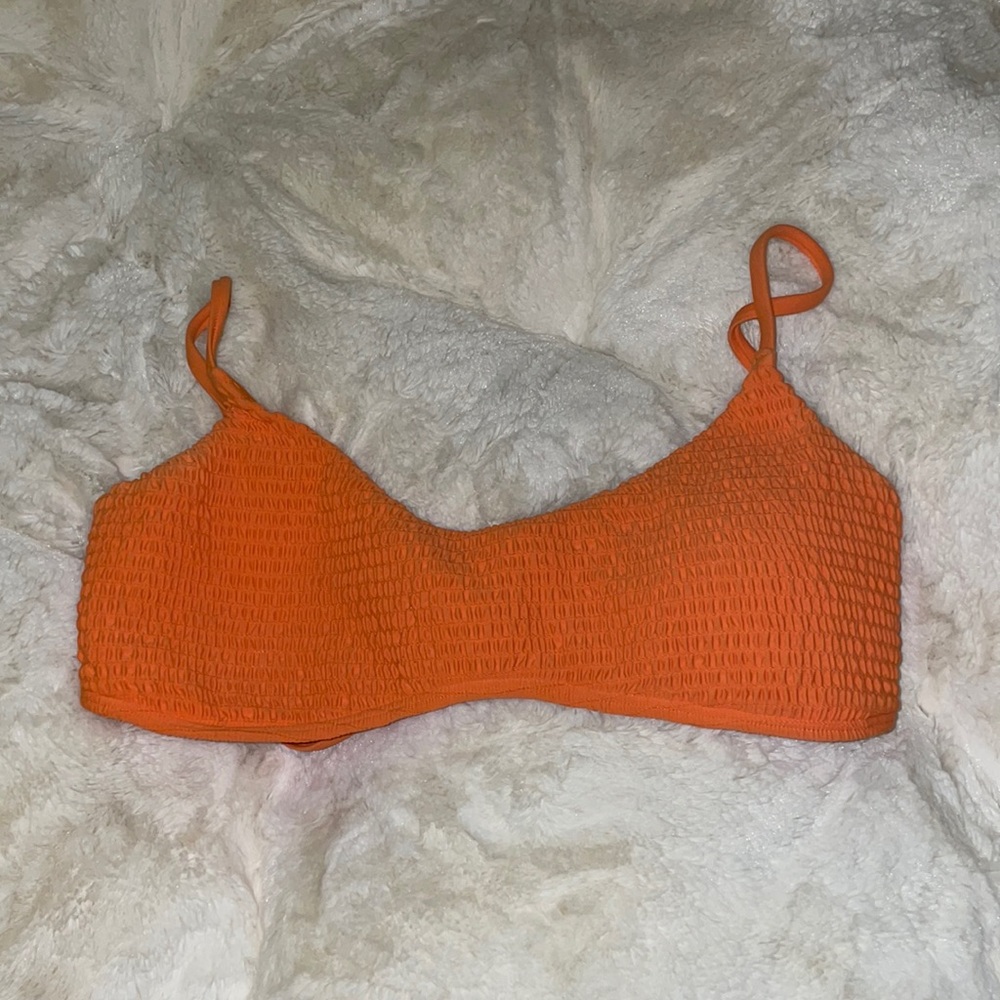 Hollister Orange Bikini Top